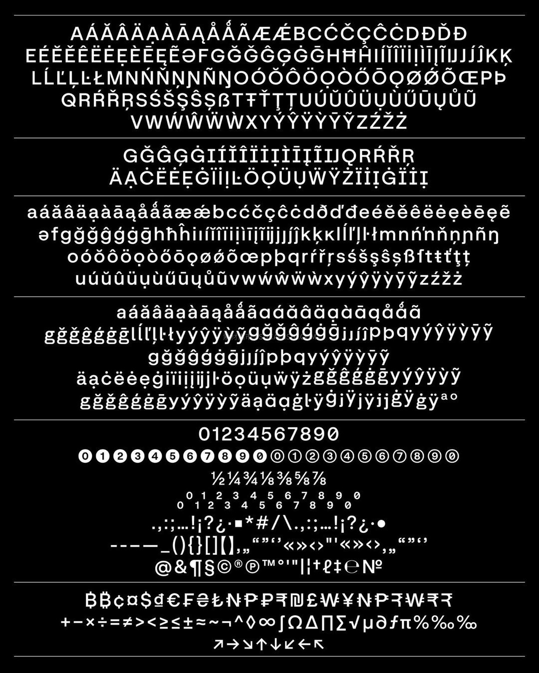 Cassette 几何无衬线可变字体家族